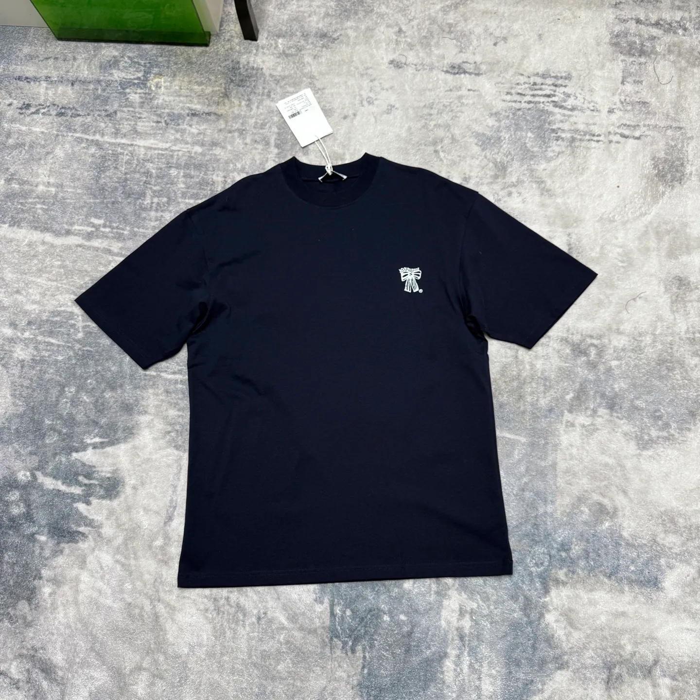 Acne SS 26 T S M L Navy Blue ～ g 0 ！ Breathable ！ Same Style ！ 50D Authentic ～
